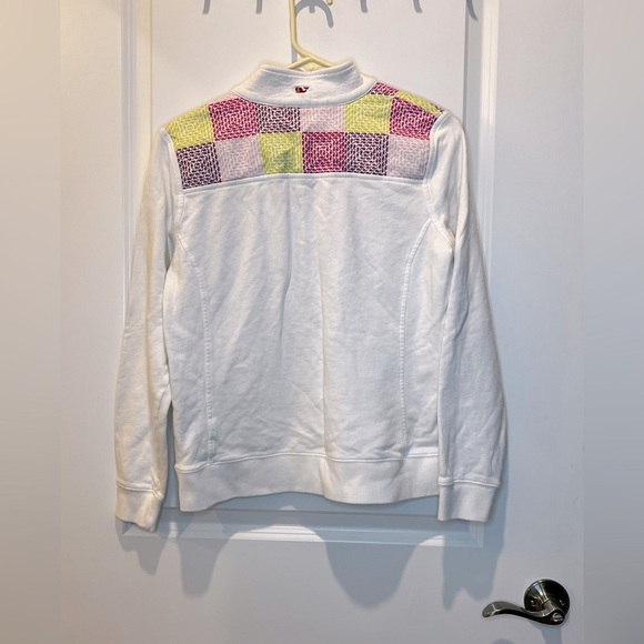 Vineyard Vines Girls Quarter Zip Up Size Medium - Picture 2 of 10